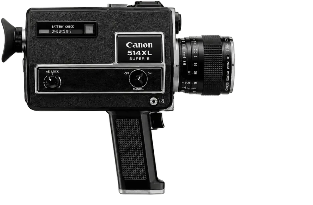 Vintage Super 8 film camera